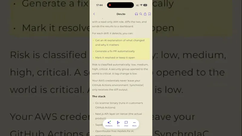 FeedWeave screenshot 1 (video preview)