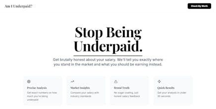 Am I Underpaid? gallery image