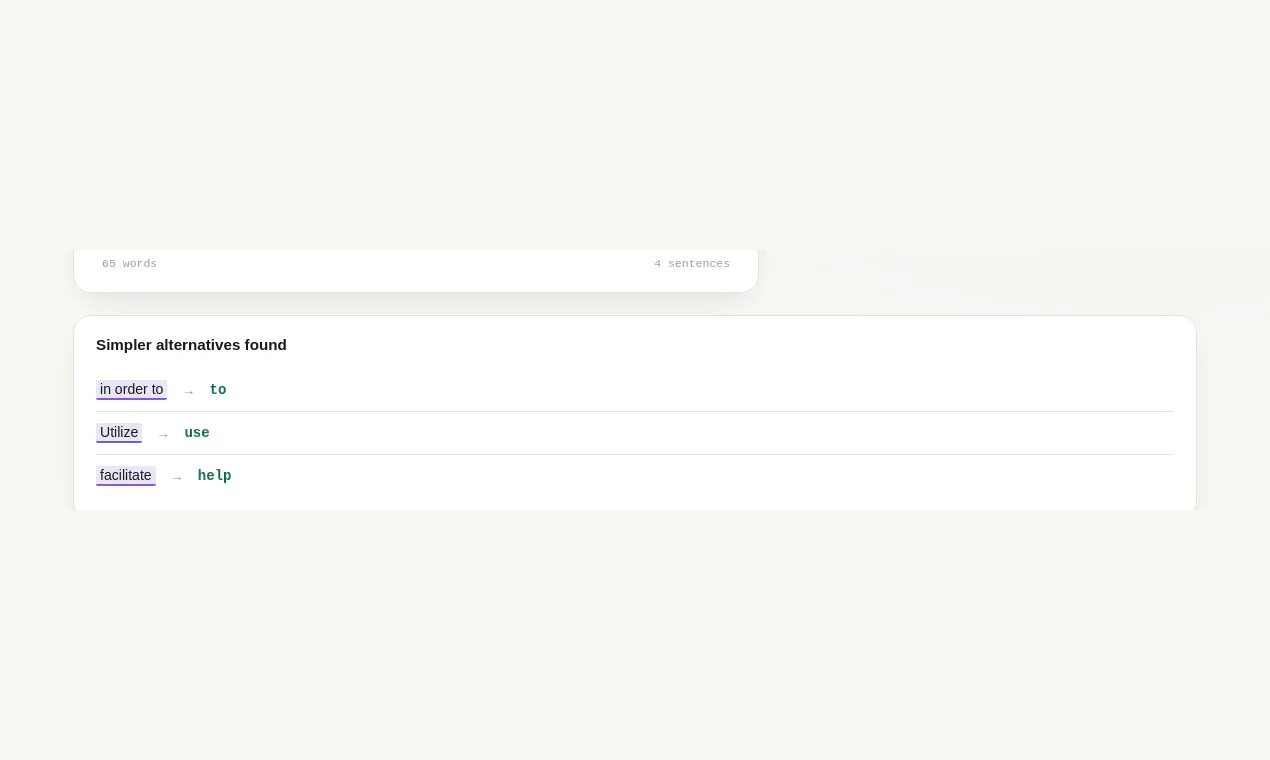 Prune — Writing Clarity Editor gallery image