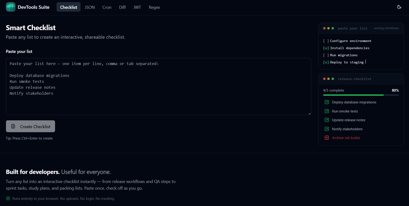 DevTools Suite gallery image