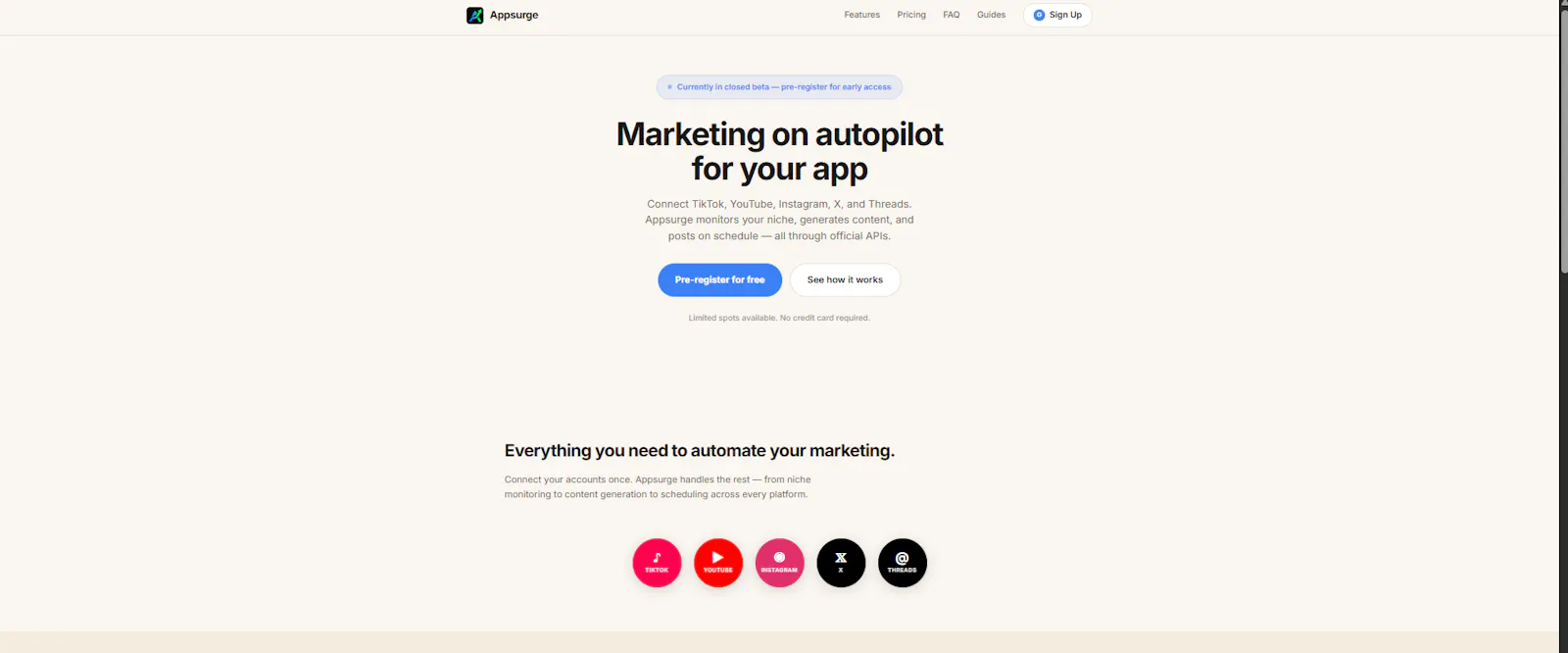 Appsurge screenshot 1