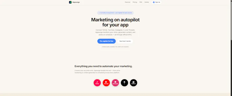 Appsurge screenshot 1