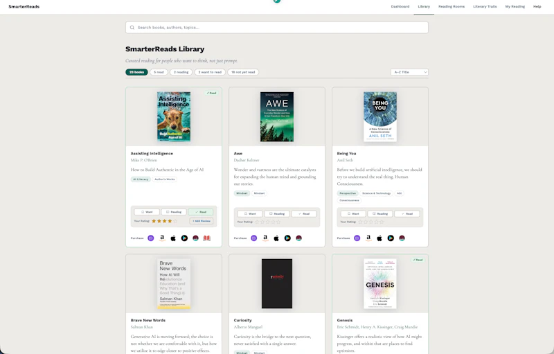 SmarterReads Corporate Reading Programs screenshot 3