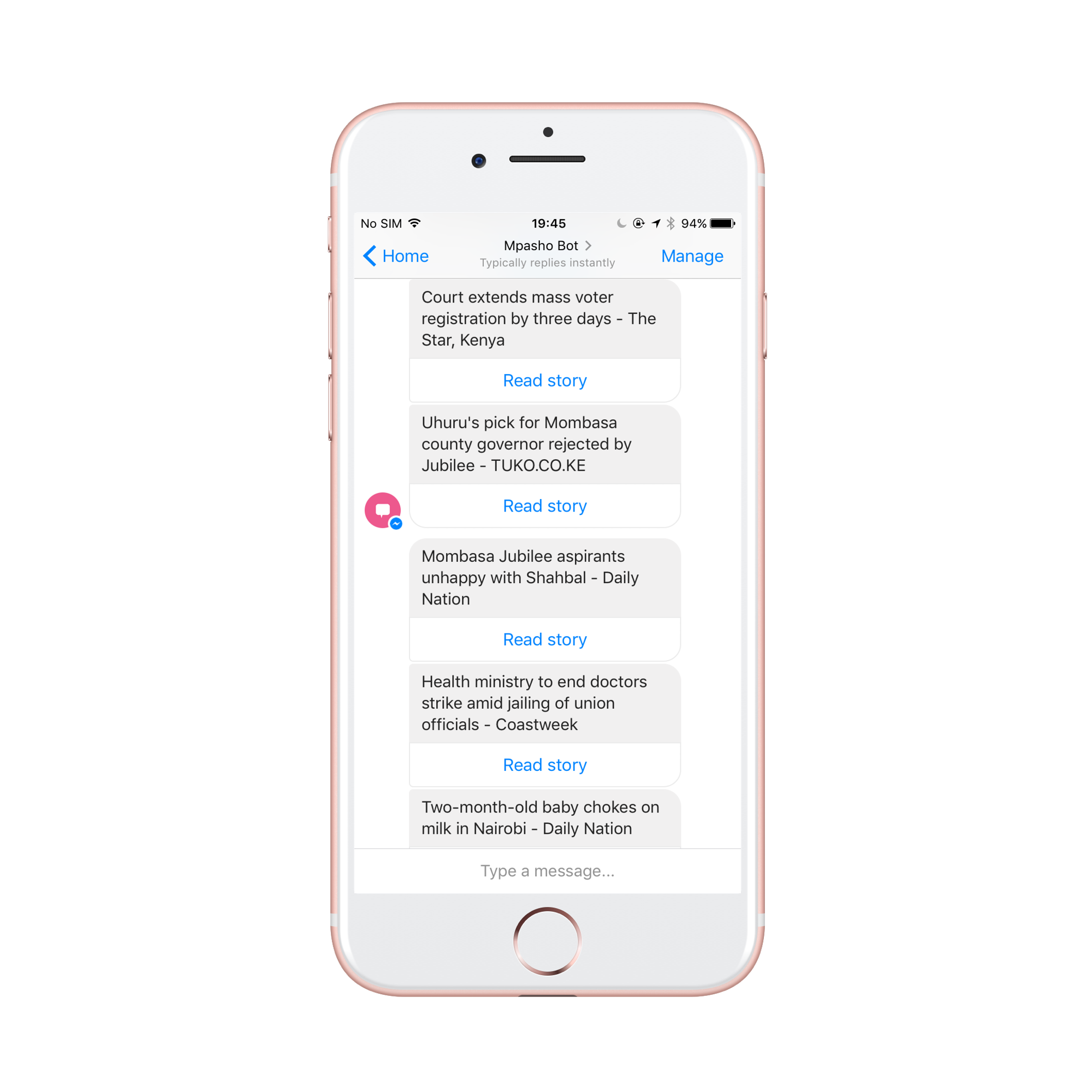 Mpasho Bot gallery image