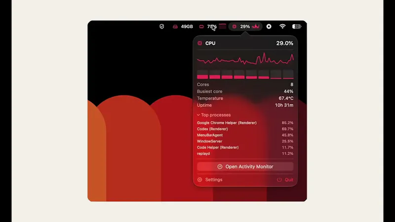mectrics screenshot 1 (video preview)