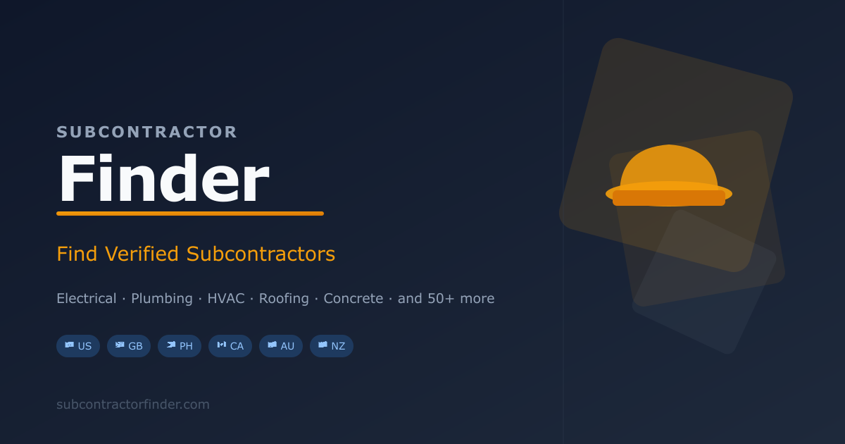 SubcontractorFinder gallery image