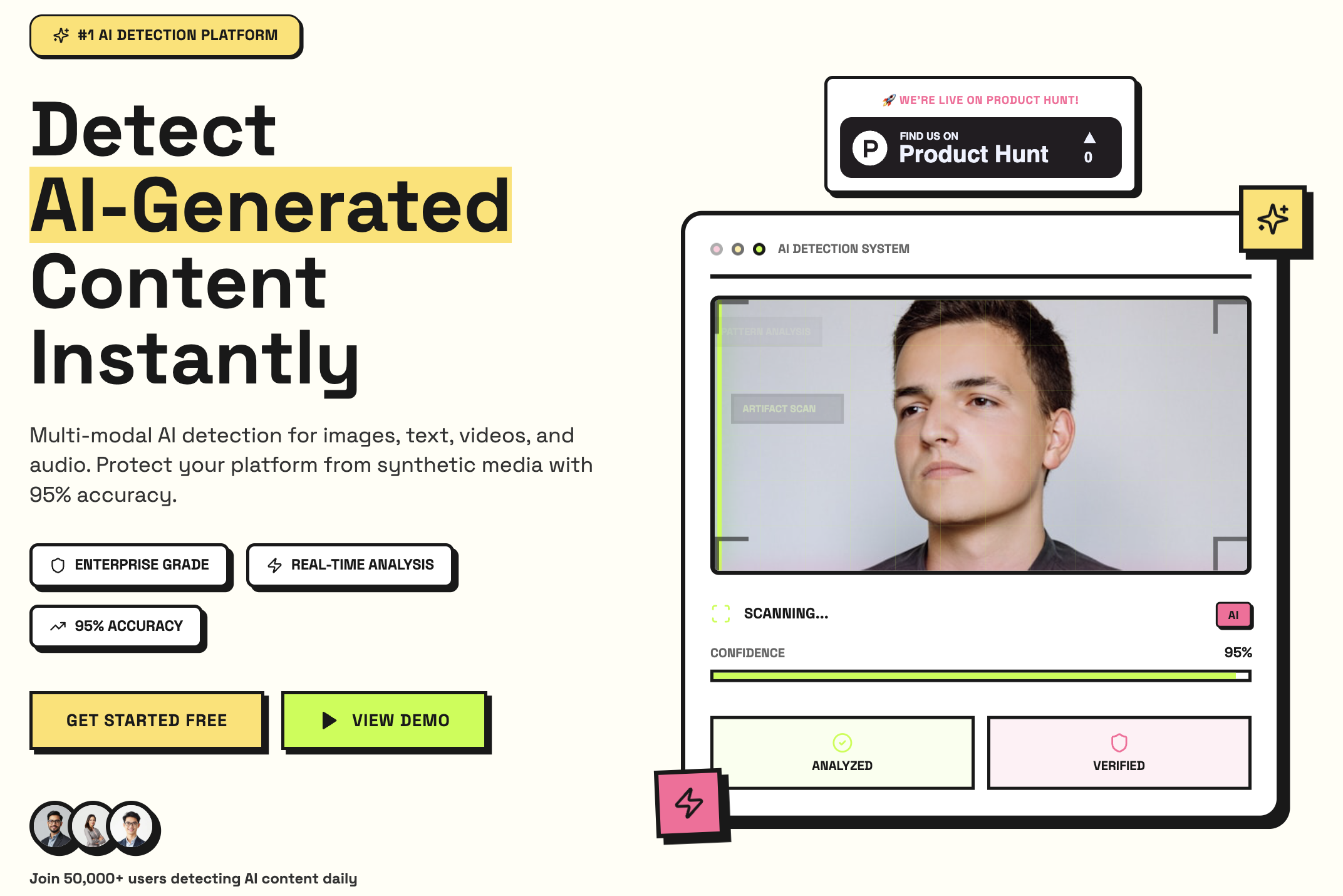 TruSight - Main product screenshot demonstrating key features and user interface