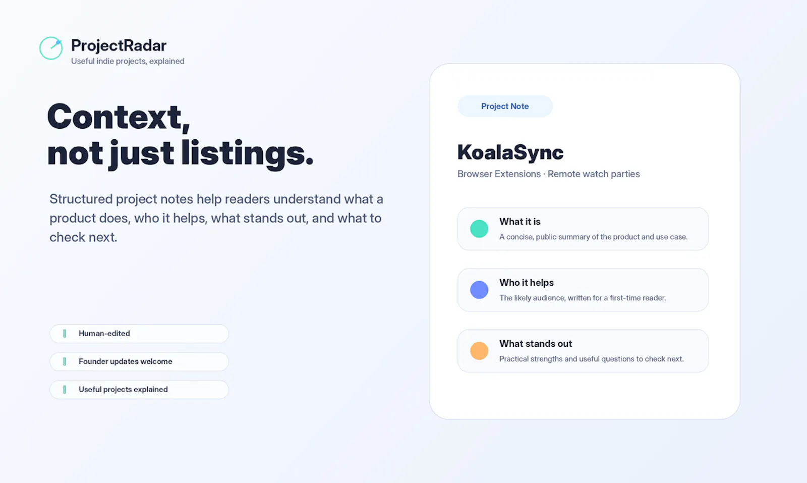 Project Radar screenshot 3