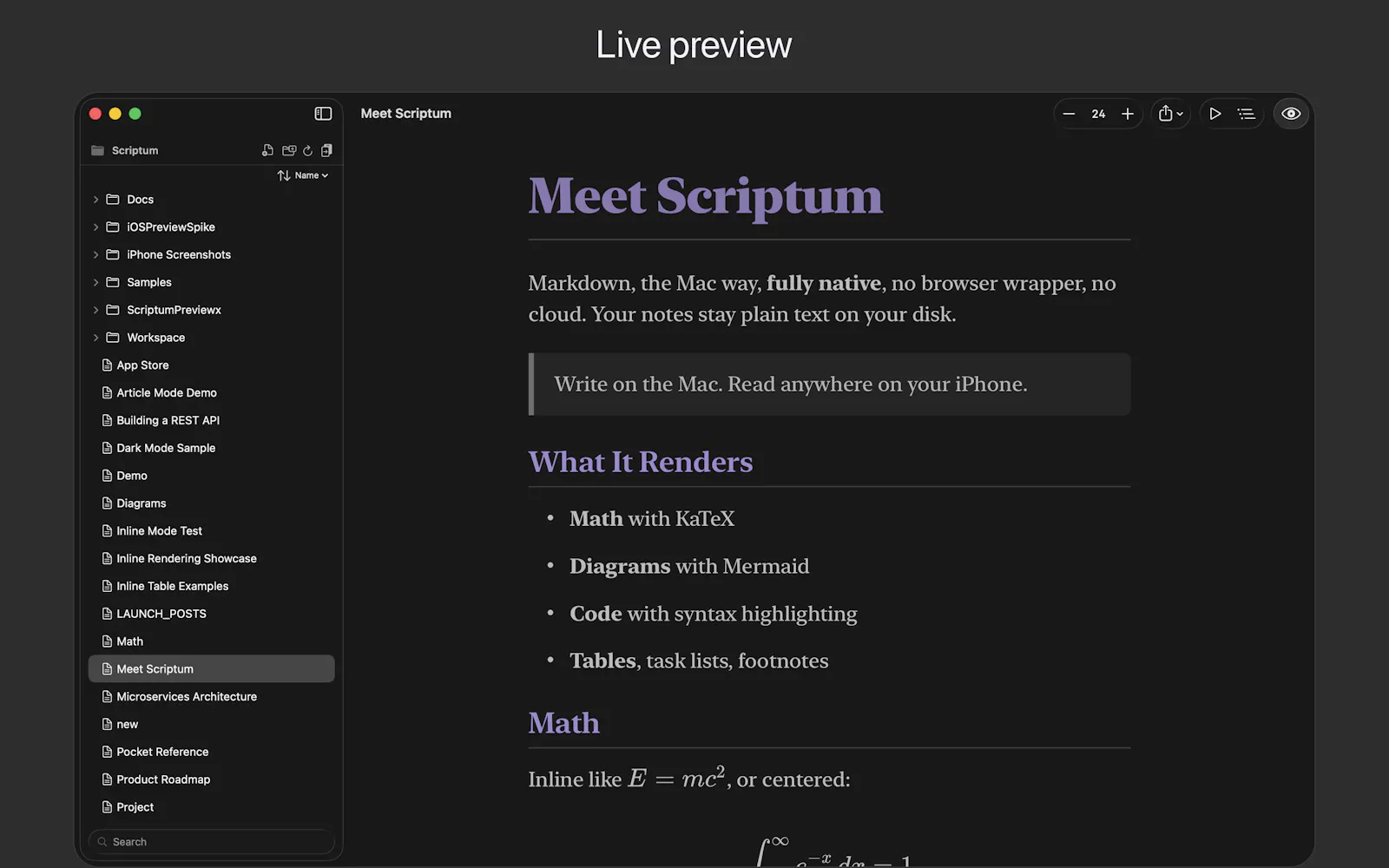 Scriptum 2.0 screenshot 5