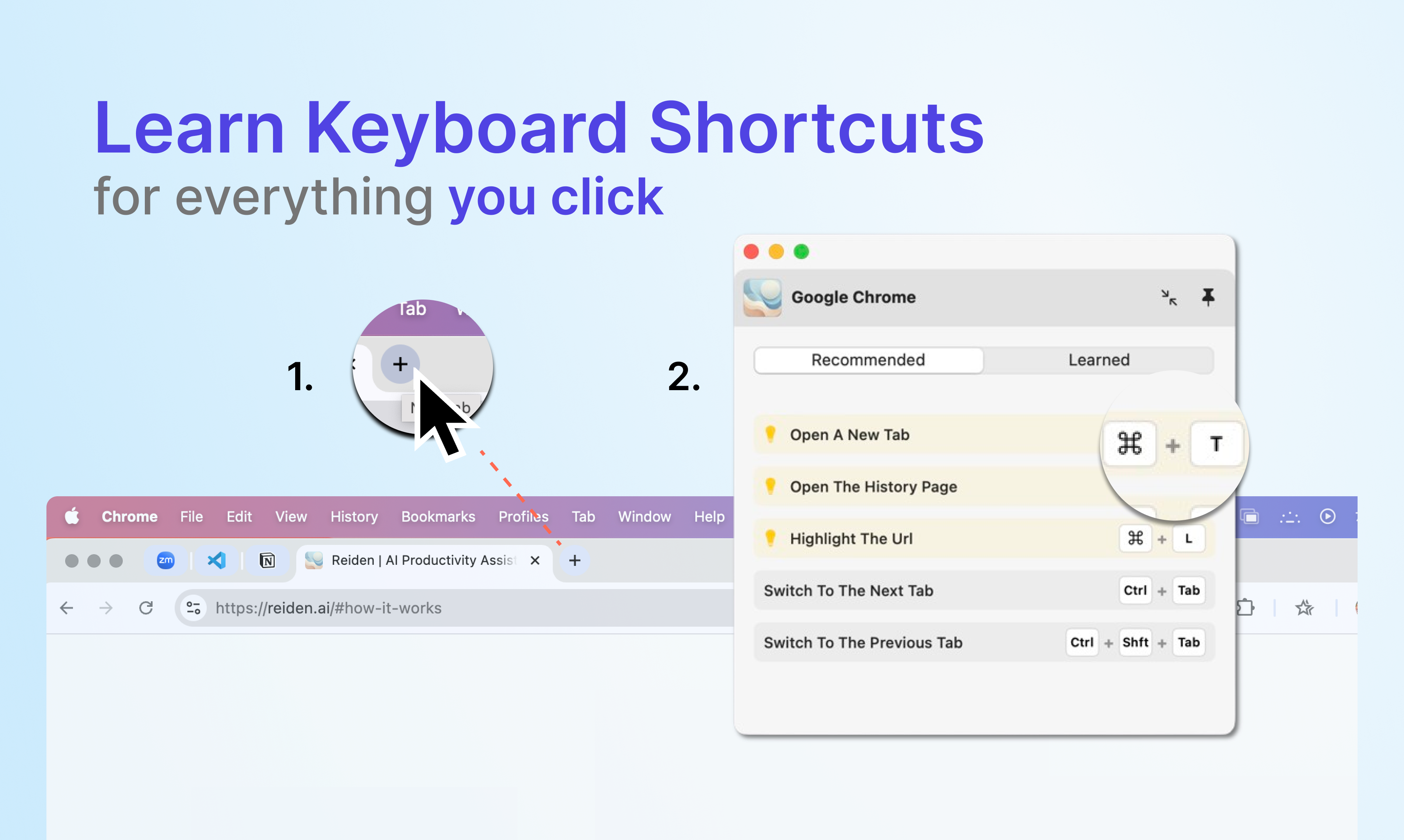 startuptile Reiden AI-Your Brilliant Keyboard Shortcut Copilot