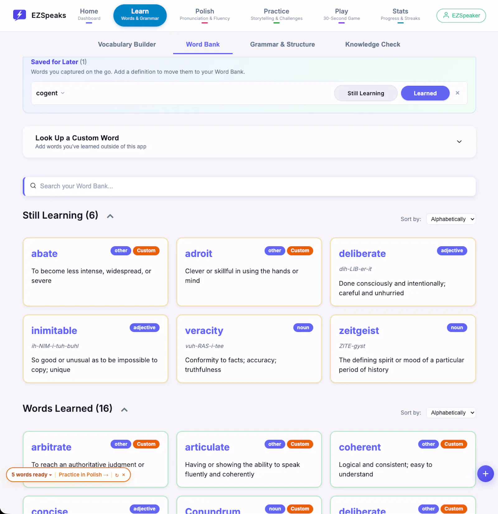 EZSpeaks screenshot 3