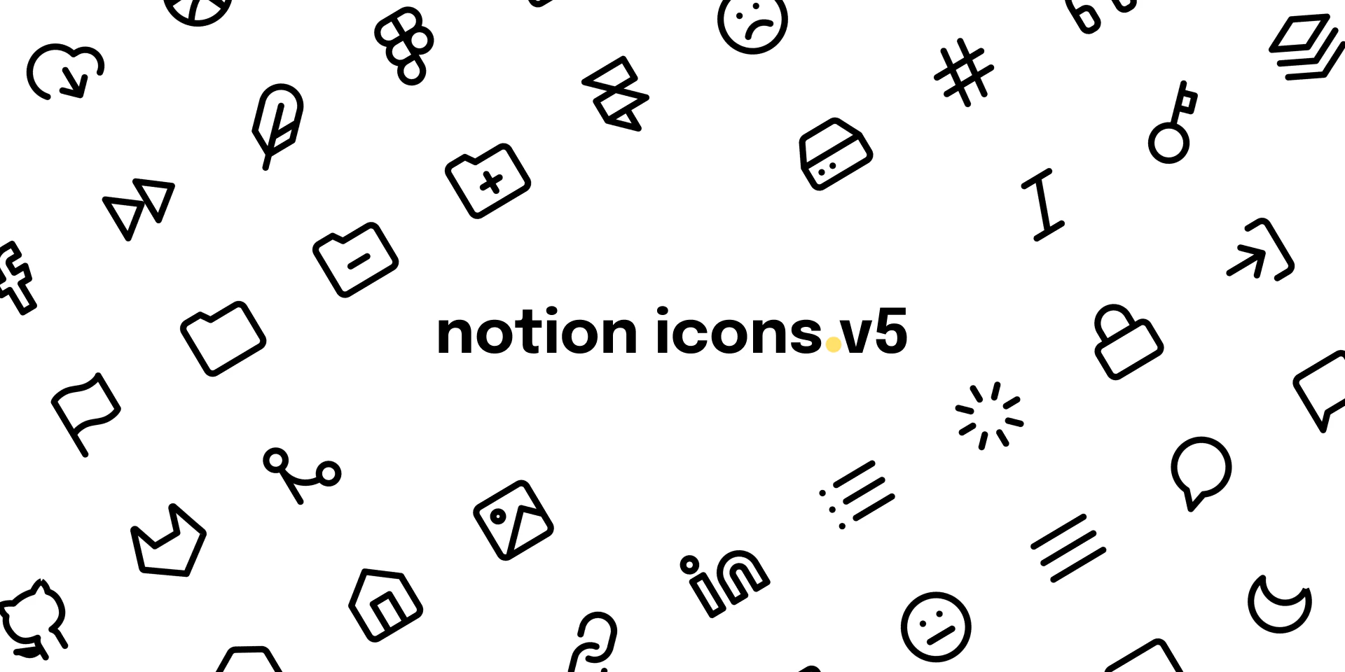 notion-icons-5-0 – Notion 工作区的最小和漂亮的图标 – 搞英语 → 看世界