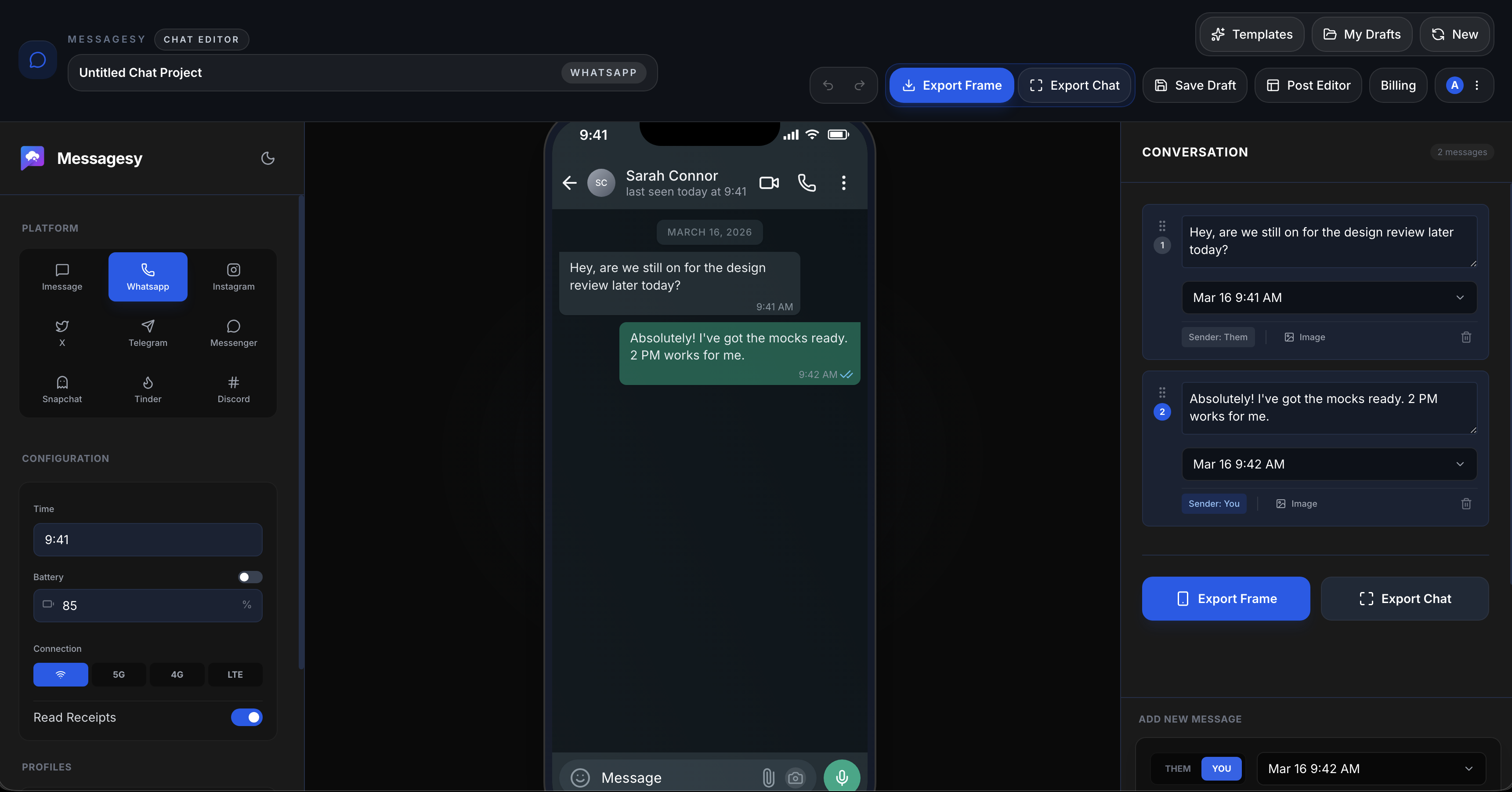 Messagesy gallery image