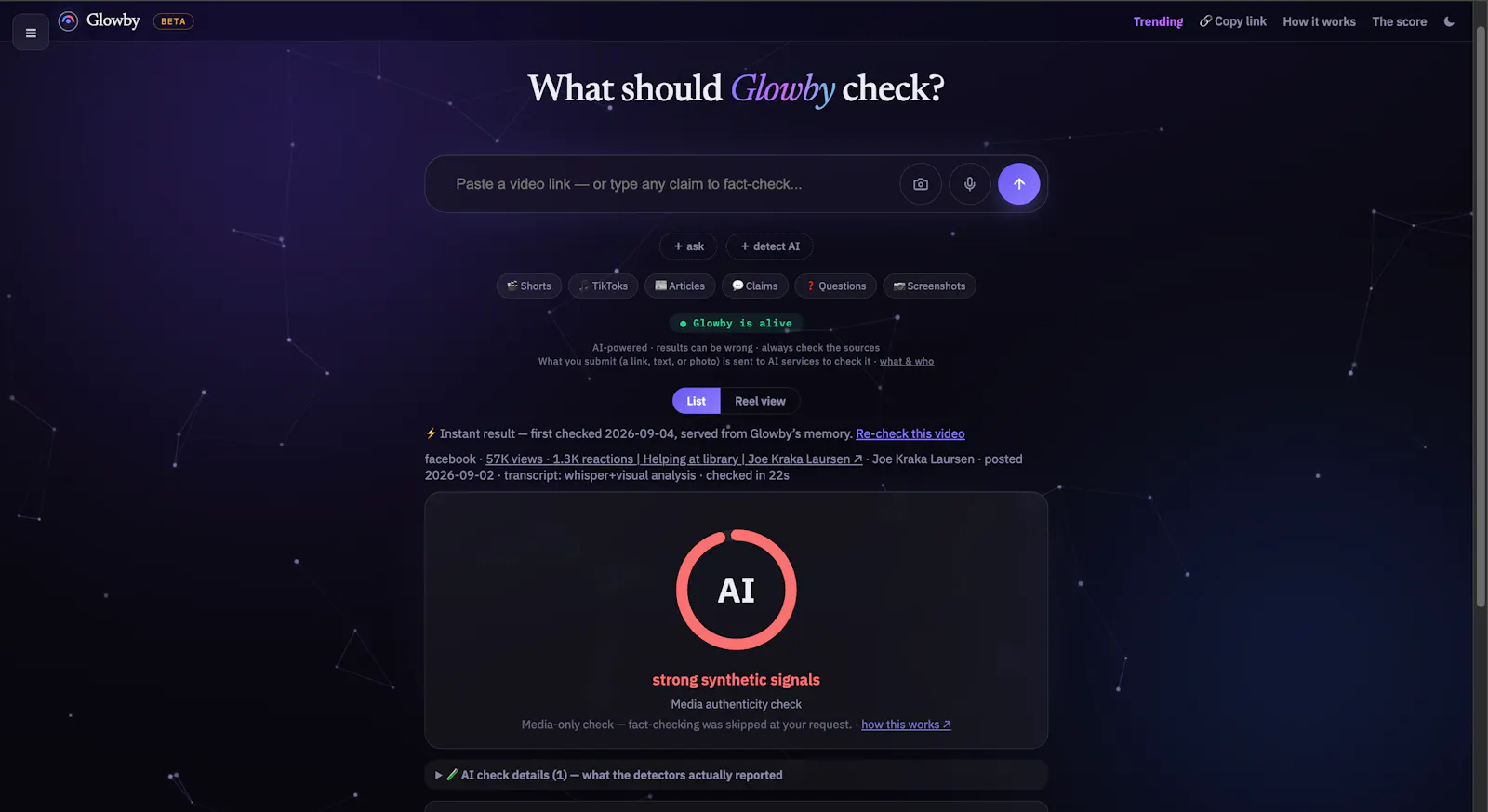 Glowby screenshot 3