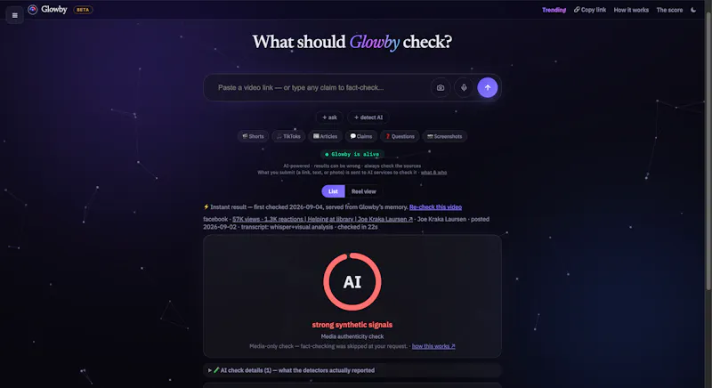 Glowby screenshot 3