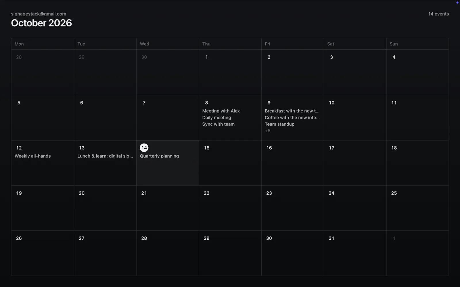 SignageStack screenshot 2
