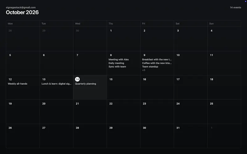 SignageStack screenshot 2