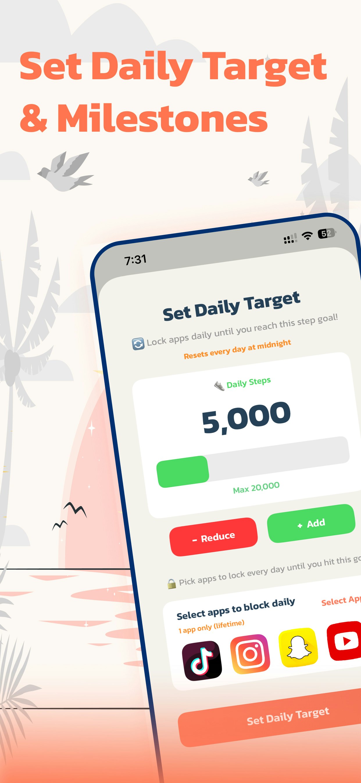Walk Yo Unlock Screen Time - Screenshot 3 preview