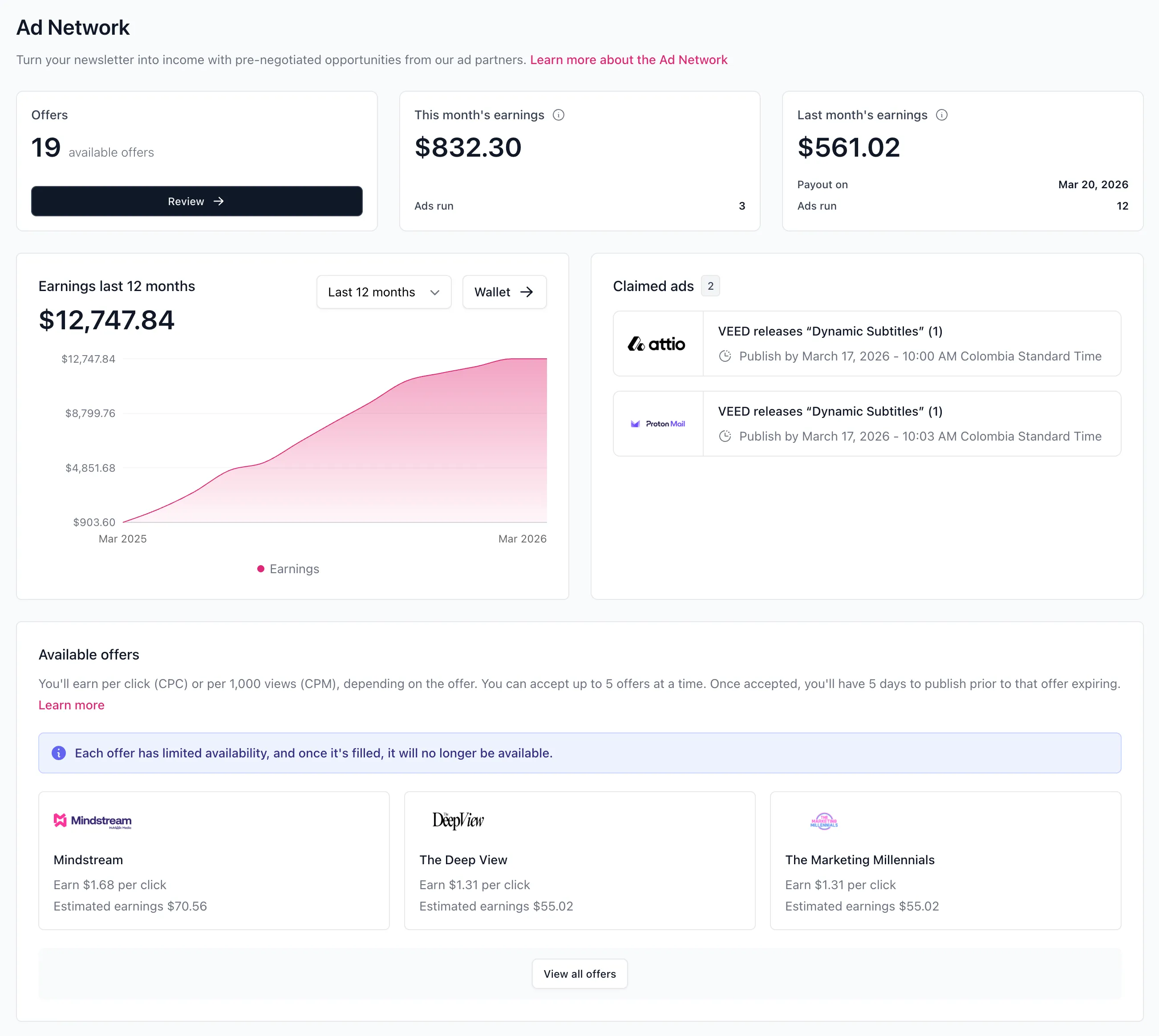 On Demand Ads by beehiv gallery image