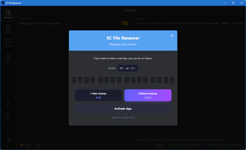 SC File Renamer screenshot 10