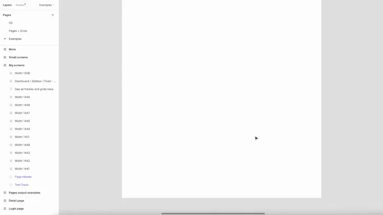 Wireframe/ sketching design system gallery image