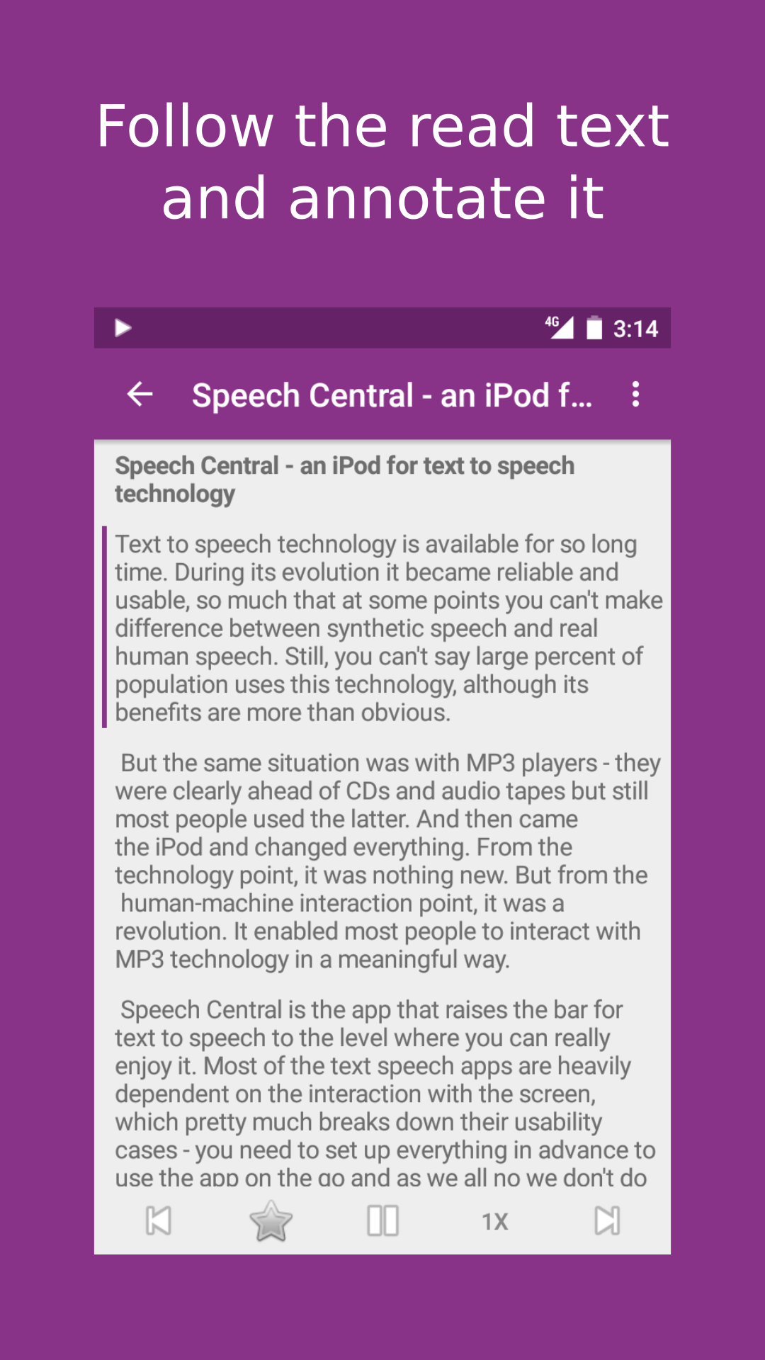Speech Central for Android gallery image