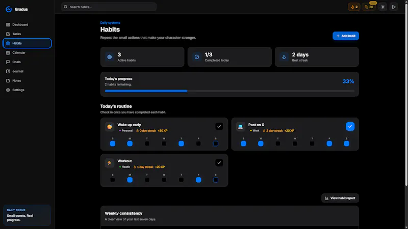 Gradus screenshot 3