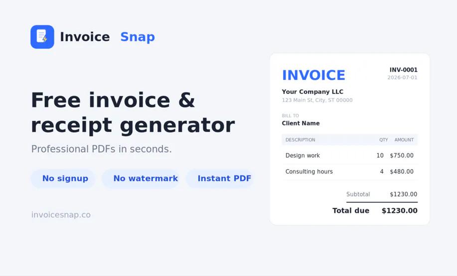 InvoiceSnap  gallery image