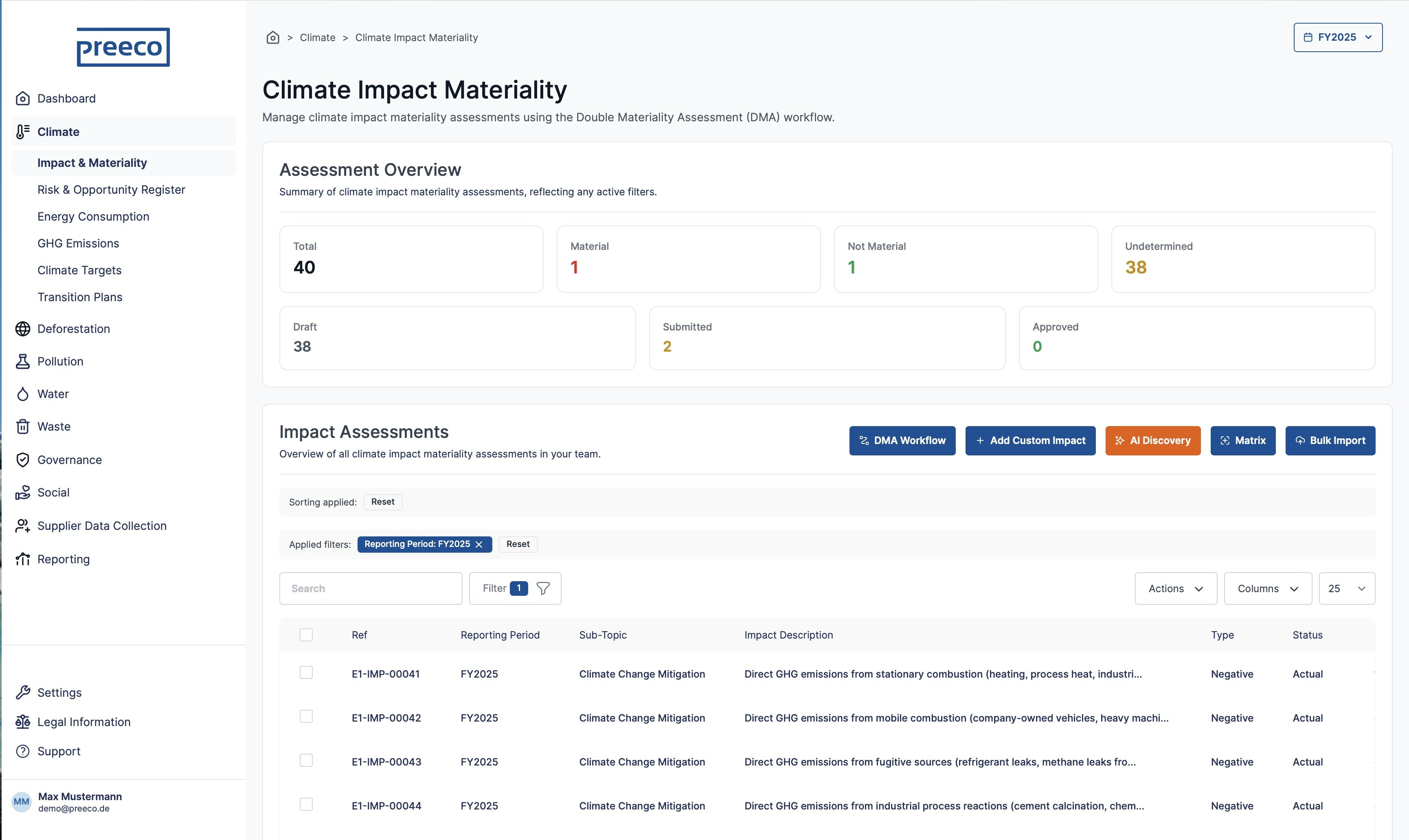 preeco | sustainability gallery image