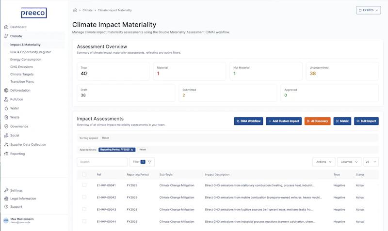 preeco | sustainability screenshot 3