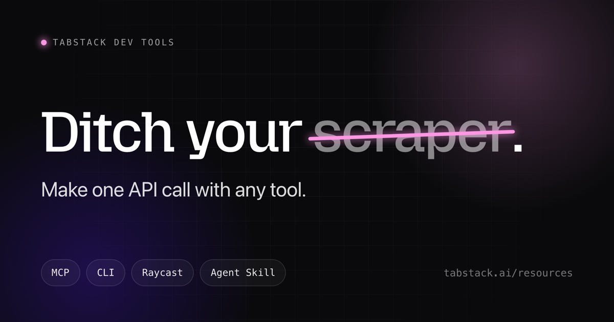 Tabstack Dev Tools gallery image