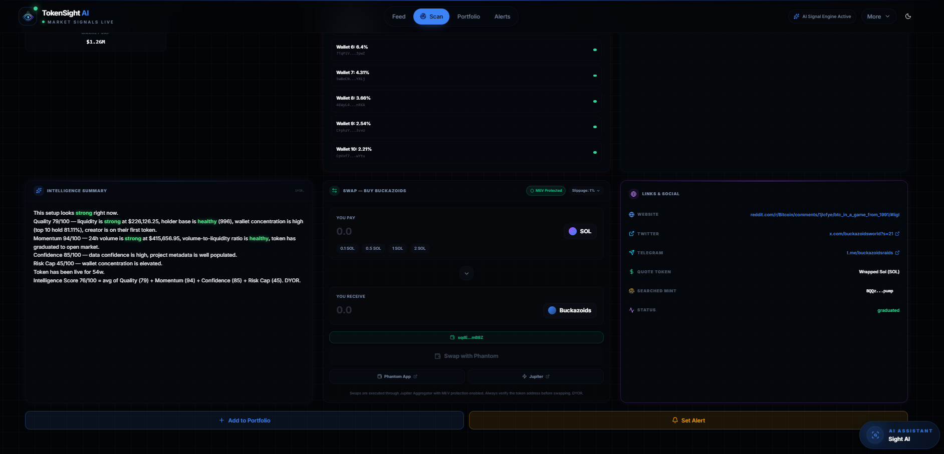 TokenSight AI gallery image