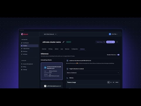 Qdrant Cloud Inference gallery image