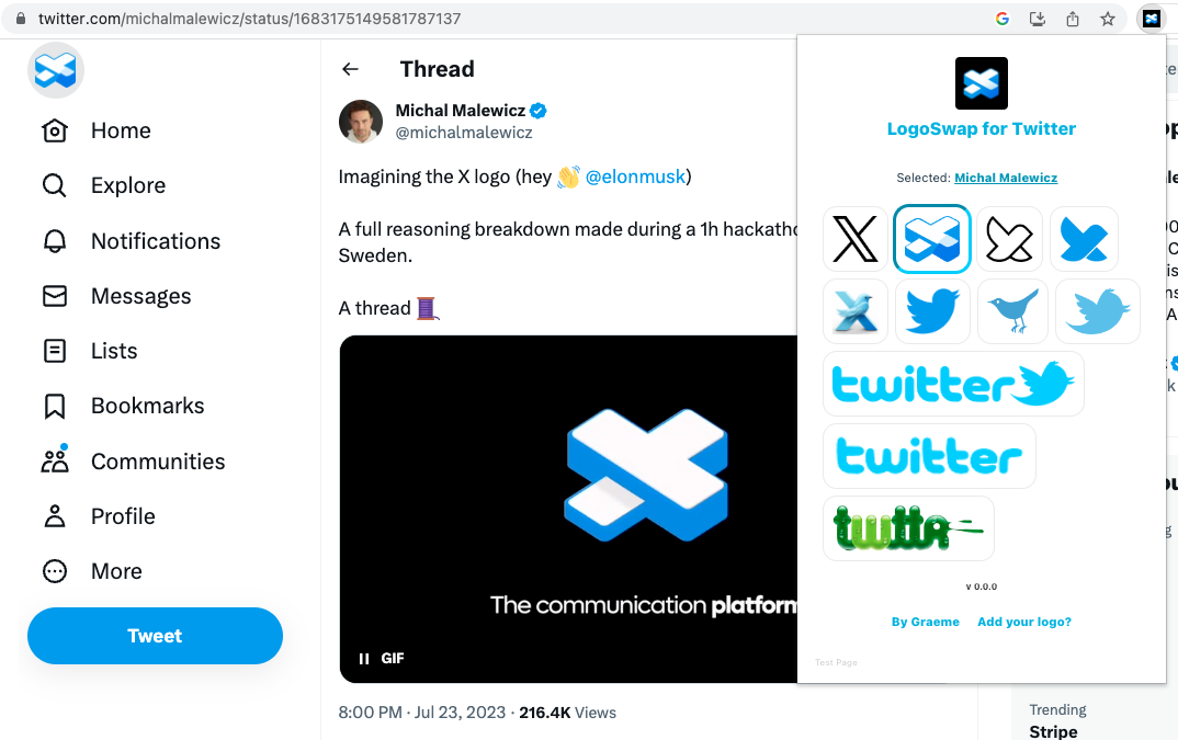 Logoswap voor Twitter/X media 5