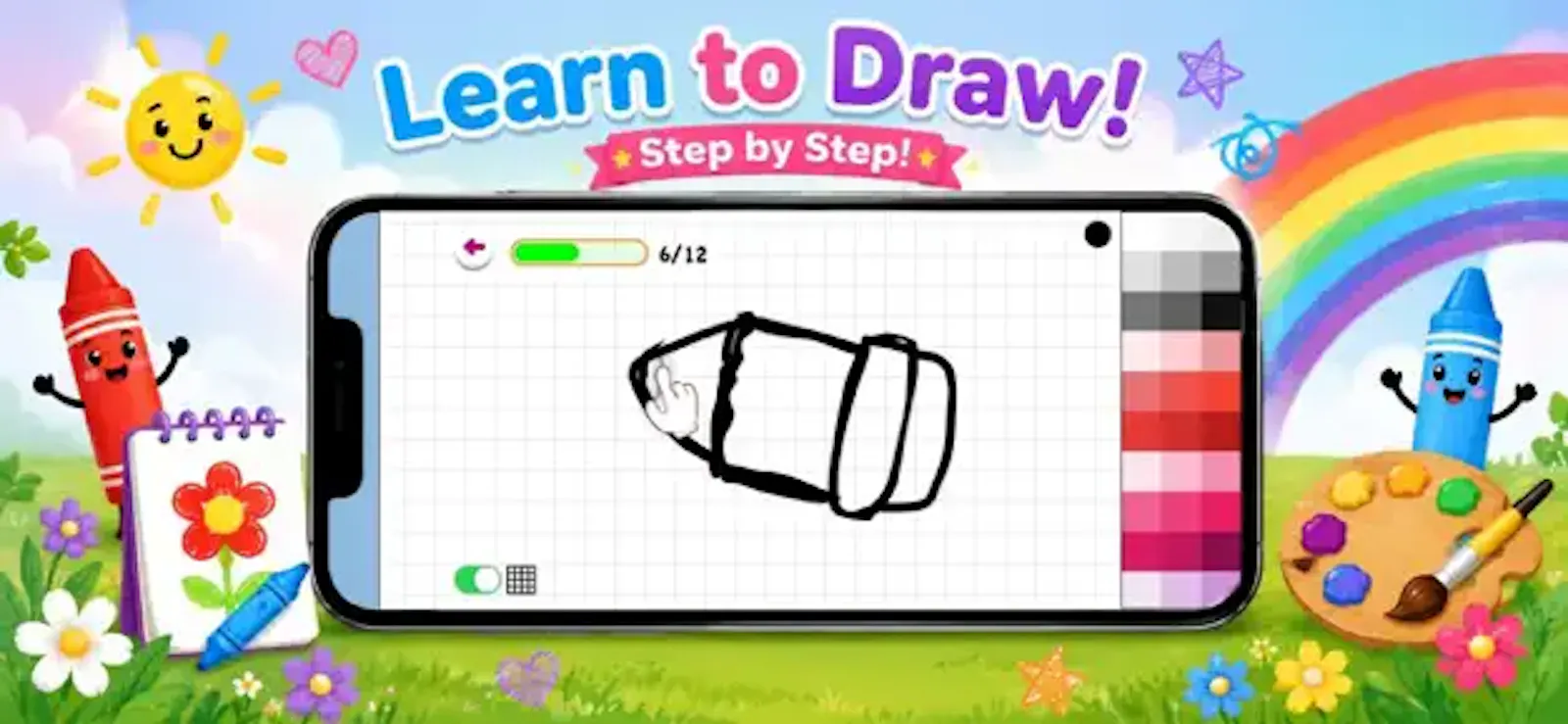 Kids Drawing, Doodle Painting screenshot 2