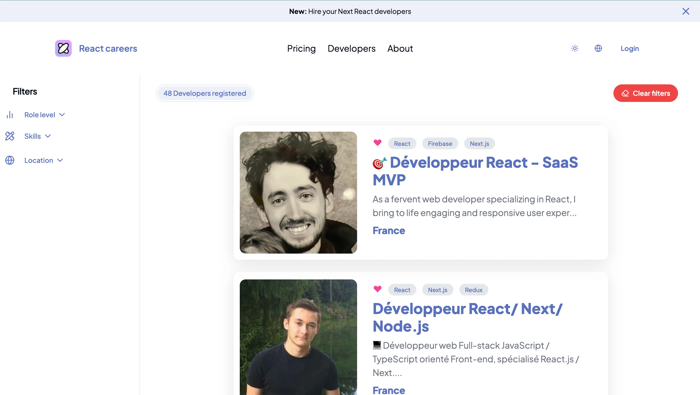 React Careers: Where companies come to find you, reverse job board ...