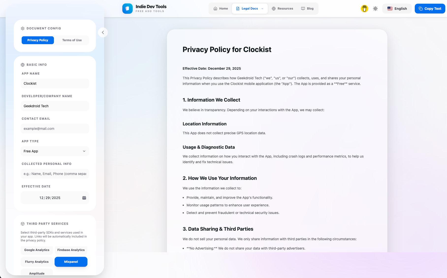 Indie Dev Tools gallery image