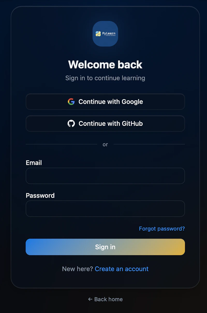 PyLearn screenshot 3