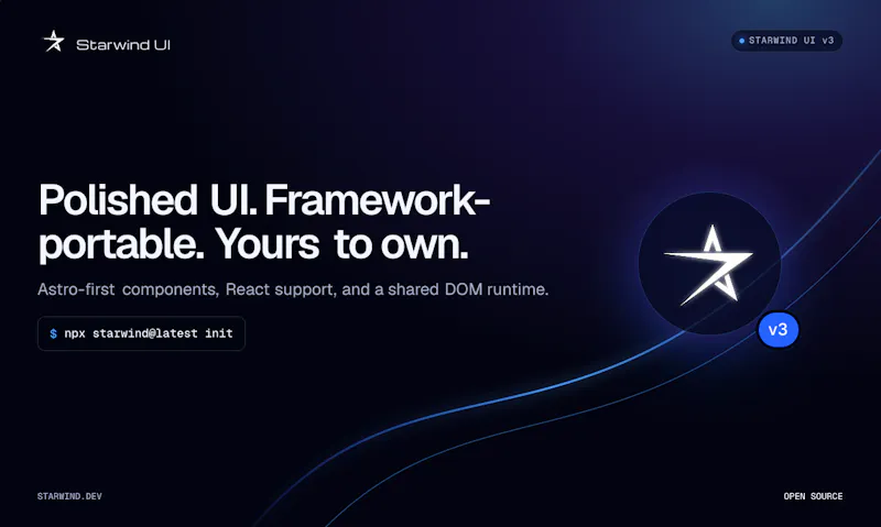 Starwind UI screenshot 2
