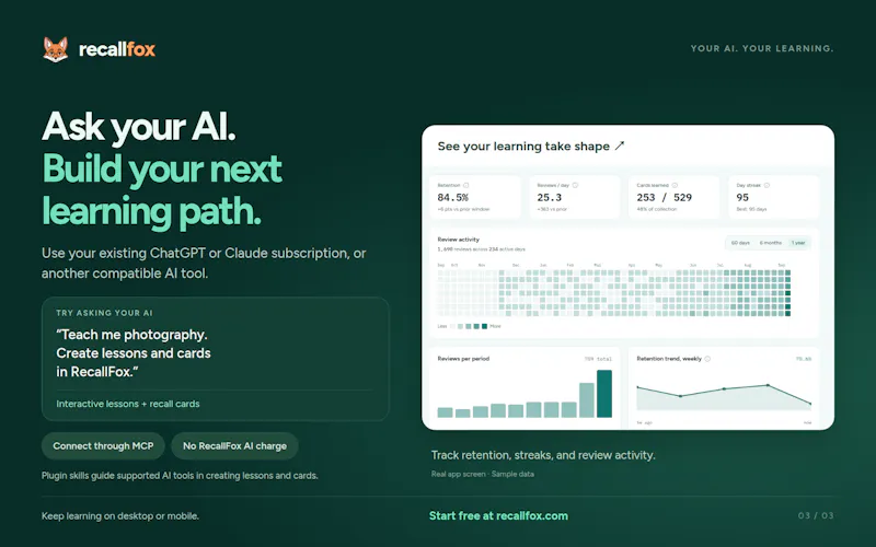 Recallfox  screenshot 4