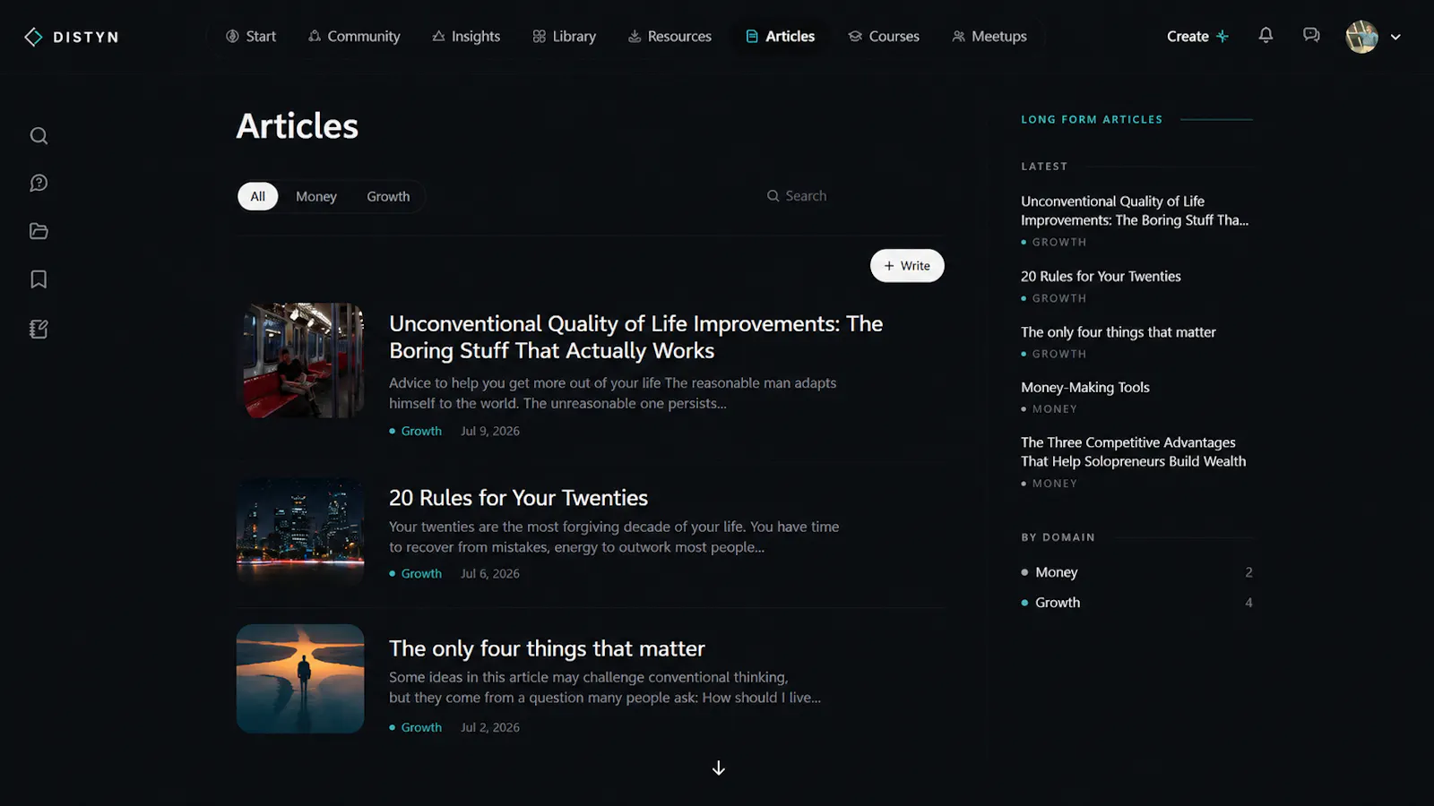 Distyn screenshot 2