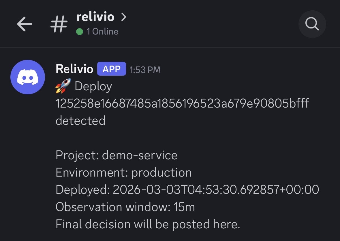 Relivio gallery image