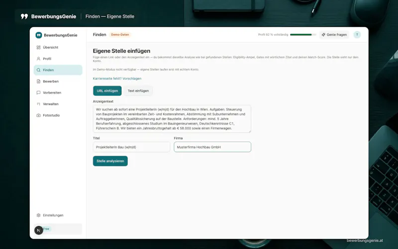 BewerbungsGenie screenshot 3