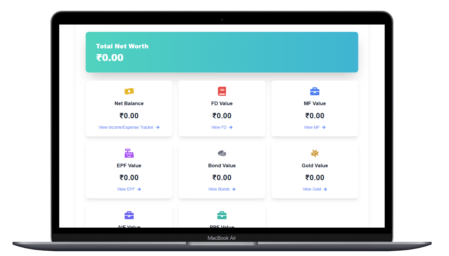 Networth Tracker gallery image