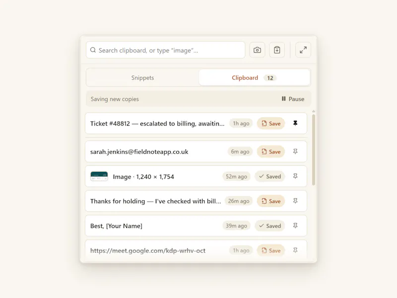 Copychest screenshot 3
