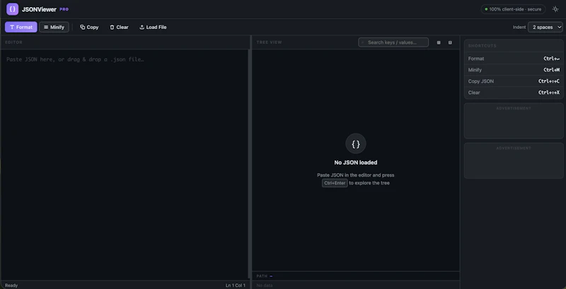 JSONViewer Pro screenshot 1