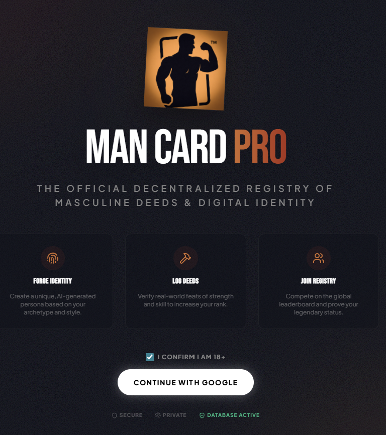 Man Card Pro gallery image