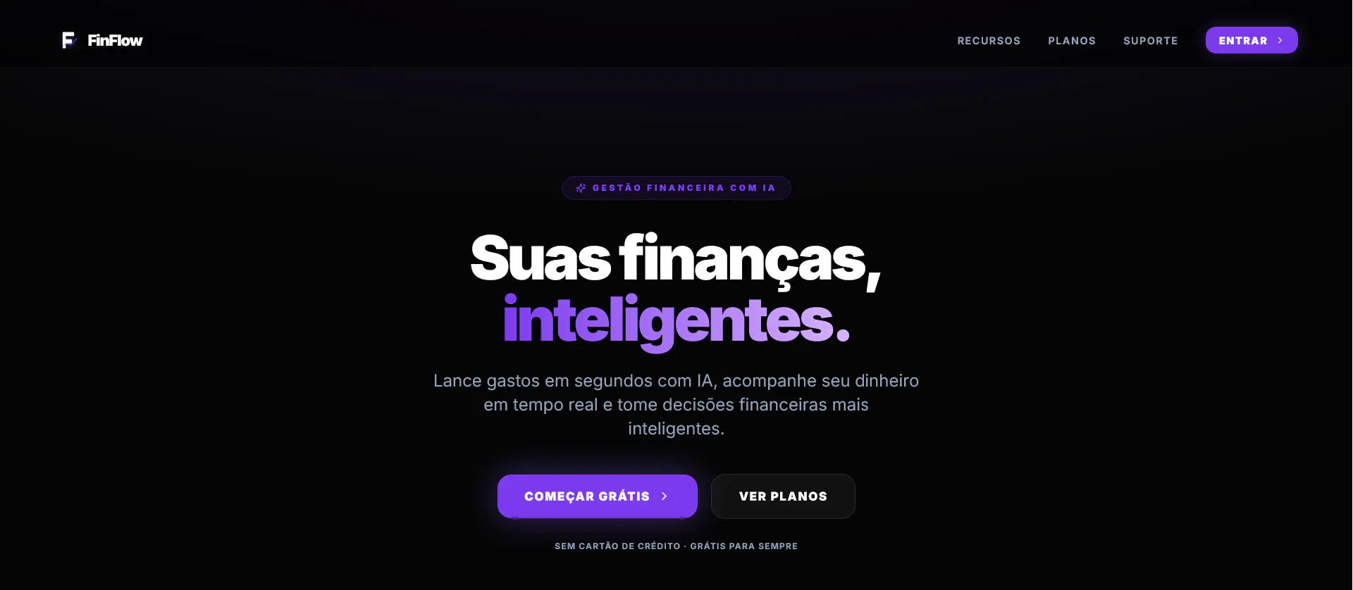 FinFlow 제품 배너