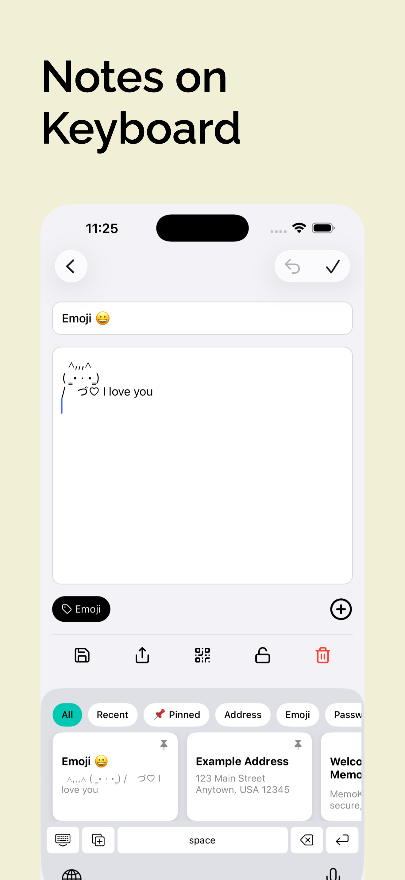 MemoKey - Quick Notes Keyboard gallery image