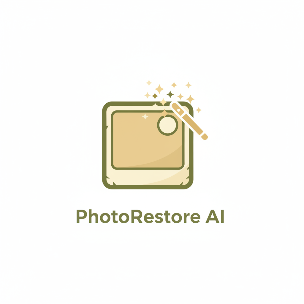 PhotoRestore AI - Product Hunt launch logo